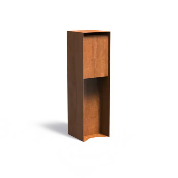 Cortenstahl Briefkasten Rosco