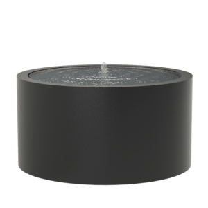 Aluminium vandfontæne runde