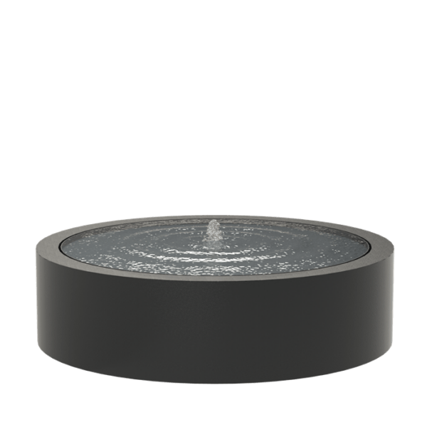 Aluminium watertafel rond