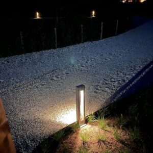 Corten stål udendørs lampe