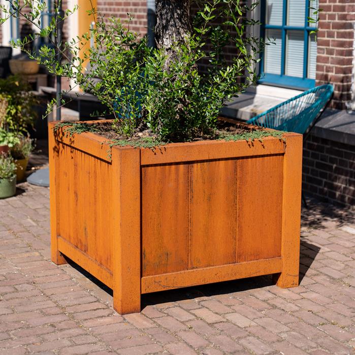 Corten steel planter York