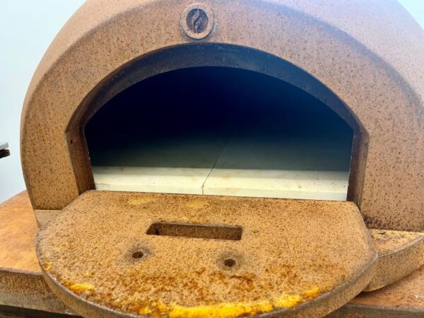 Corten steel pizza oven Dome