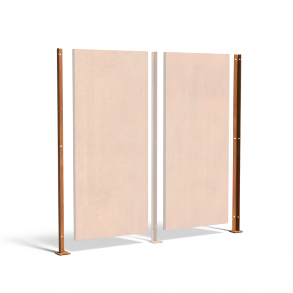 L'acier corten stand