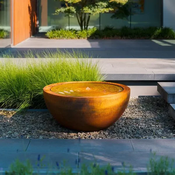 Corten steel water table BAYOU