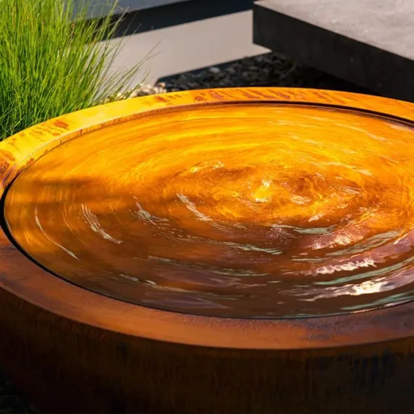 L'acier Corten Tables d'eau BAYOU