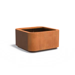 Corten steel planter Halo